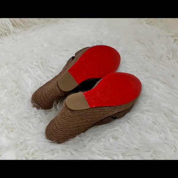 Christian Louboutin Wedge Sandals 36 - Picture 4 of 8